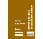 Registre - Consignation Alertes Santé et Environnement - A4