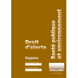 Registre - Consignation Alertes Santé et Environnement - A4