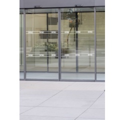 Vitrophanie - Bandes Signalisation pour entrée - 10cm x 1m