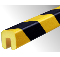 Butoir de protection en U flexible - Longueur 1 m - Mousse PU