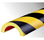 Butoir de protection – Mousse PU jaune/noir – Ultra souple 1 m