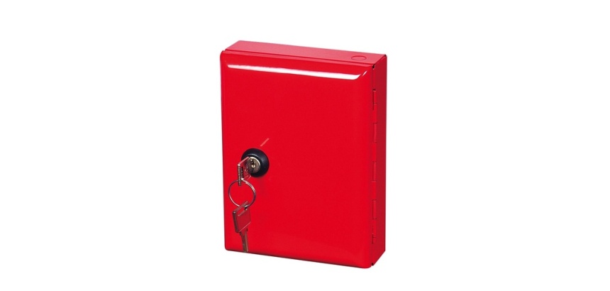 Boîte de secours - Sans vitre - 160 x 120 x 45 mm - Acier
