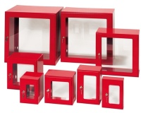 Vitre plexiglass de remplacement pour boîte à clé de secours 250 x 250 mm