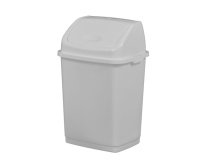 Poubelle pour sanitaires ECO à couvercle basculant