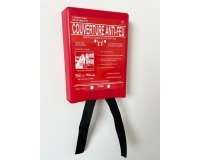 Kit - Couverture anti-feu avec conteneur rigide - EN1869 1200 x 1200 mm