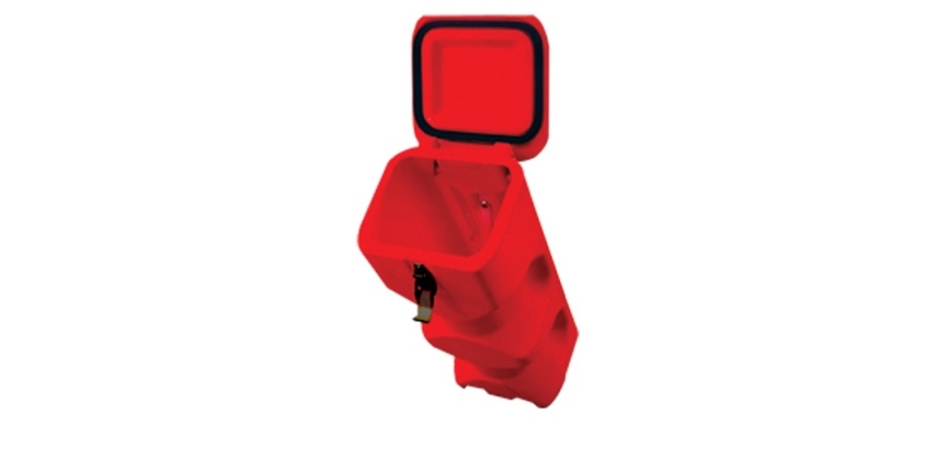 Coffret de transport pour extincteur 6 kg – 250 x 250 x 640 mm