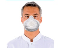 Masques protection - Anti-poussières pliables à valve - 20 ex