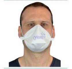 Masques respiratoires - FFP3 pliables hypoallergéniques - 25 ex