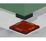 Dalle anti-vibration pour charge lourde - 50 x 50 cm