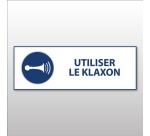 Panneau de signalétique - Utiliser le klaxon - M029 - ISO 7010