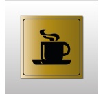 Signalisation d'information - Pictogramme Cafétéria Tasse Chaude
