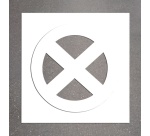 Pochoir marquage parking - Interdit arrêt/stationnement - PVC Souple