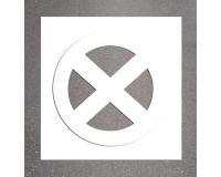 Pochoir marquage parking - Interdit arrêt/stationnement - PVC Souple