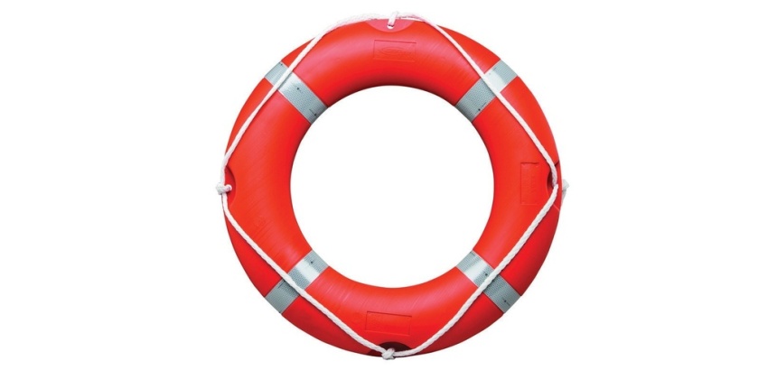 Bouée couronne de sauvetage SOLAS-MED - Polyéthylène