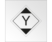 Signalétique ADR – Plaque transport Quantité limitée - LQY11 150 x 150 mm Vinyle