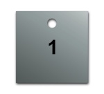 Marqueur tuyauterie - Pré-numéroté 51x51mm - Aluminium
