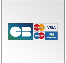Autocollant - Paiement Carte Bleue accepté - Vinyle souple