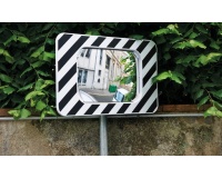 Miroir sécurité - Rectangulaire incassable optique P.A.S