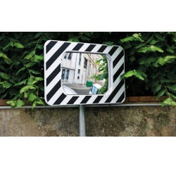 Miroir sécurité - Rectangulaire incassable optique P.A.S