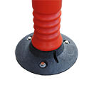 Balise de jalonnement - Flexible - Polyéthylène - Orange