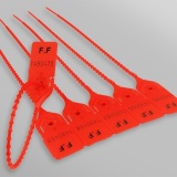 Scellés ALYS – Sécurité plastique – Lot de 100 unités inviolables 300 mm Vert