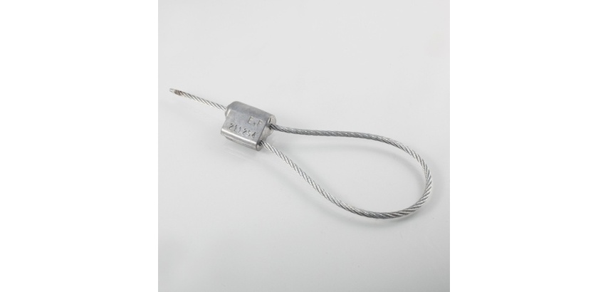 Scellés métal – Fermeture fixe en zinc – Conditionnement 25 ex 1 6 mm