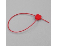 Scellés de Sécurité - Plastique - RoHS / EN 3 - Lot de 300 ex Rouge