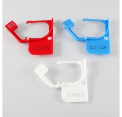 Cadenas de sécurité - CADOS 3 - Polypropylène - Lot de 100 ex Rouge
