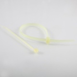 Colliers de serrage compatible alimentaire 3,5 x 200 - par 100 - Blanc