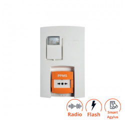 Alarme de Sécurité PPMS 230V - Radio, AGYLUS et flash - NFS 32001