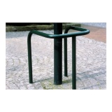 Arceau de protection Ø 50 mm - H 650 mm Zinzimir galvanisé