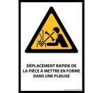 Panneau W032- Déplacement rapide pièce presse plieuse