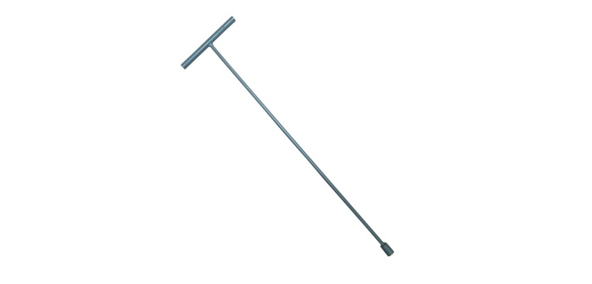 Pied de balise - Clé de fixation au sol pour balise autorelevable