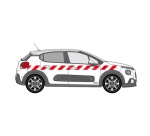 Bandes signalisation - Chrevons rouge/blanc 140 mm