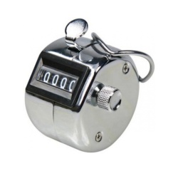 Compteur manuel 4 chiffres – Boîtier métal robuste – 47 x 25 mm