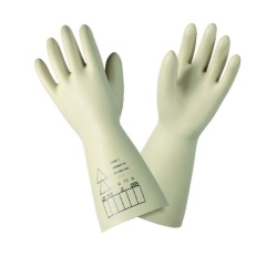 Gants de protection électrique en latex naturel Taille 8 Classe: 0