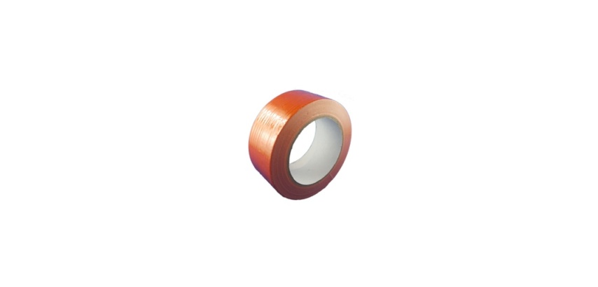 Ruban de balisage orange - Adhésif - Ruban de 33 mètres