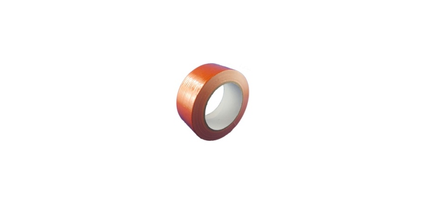 Ruban de balisage orange - Adhésif - Ruban de 33 mètres