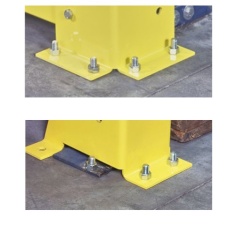 Fixations protège-racks - Chevilles 10x90 mm - Lot de 10