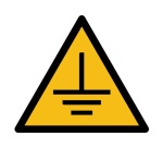 Rouleau de 250 Pictos de Danger - Mise à la terre - ISO 7010