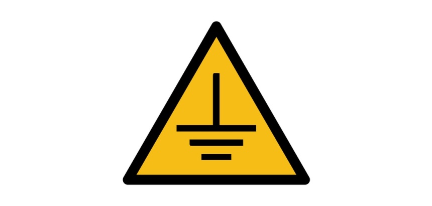 Rouleau de 250 Pictos de Danger - Mise à la terre - ISO 7010