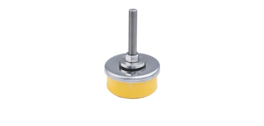 Pieds anti-vibration pour machines industrielles - Inoxydable