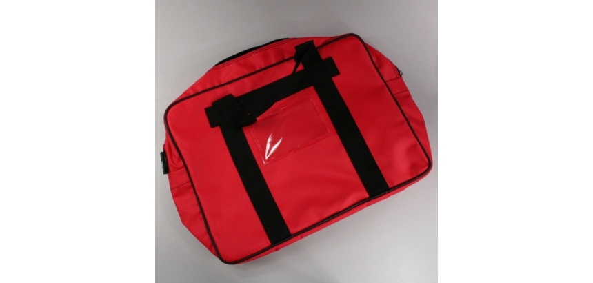 Sac de transport - Sécurisé BAGI - Rouge - PVC/Polyester Petit modèle
