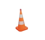 Cône de signalisation pliable Lumineux - réfléchissant - K5A
