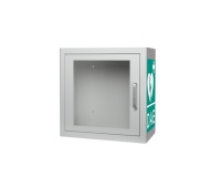 Armoire DAE - Métal Intérieur Blanc/Vert - Acier - 380x380x200mm Blanc