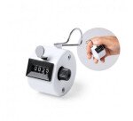 Compteur de personnes - Manuel - 4 chiffres - ABS blanc