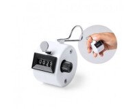 Compteur de personnes - Manuel - 4 chiffres - ABS blanc