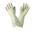 Gants de protection électrique en latex naturel - Beige - L 36 cm Taille 8
