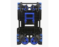 Chariot manutention pliable - Alu et Polypropylène - Charge 137kg