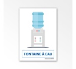 Signalétique d'information ERP - Pictogramme Fontaine à eau - Carré